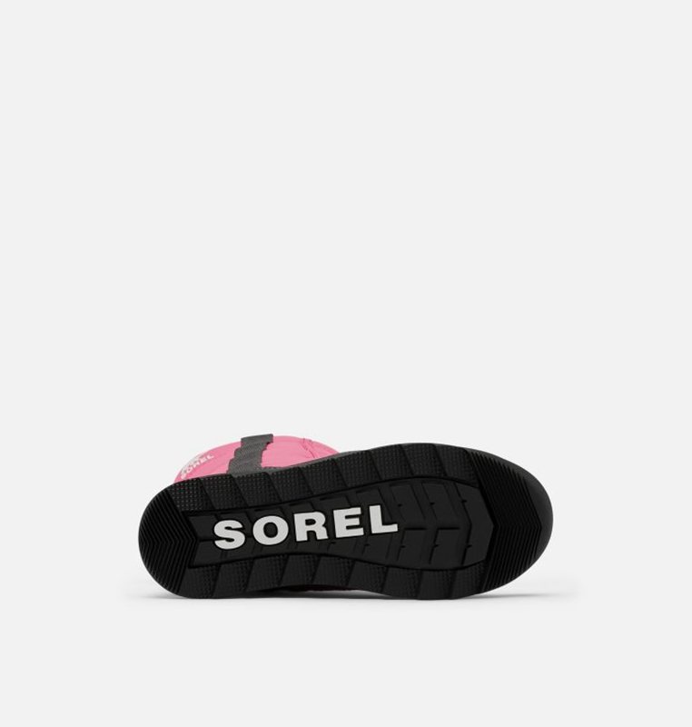 Sorel Childrens Whitney™ II Puffy Mid - Kids Snow Boots Pink/Black - 730548CAL